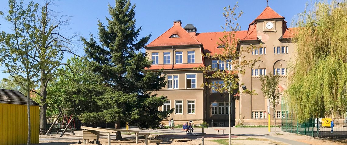 Schule vor dem Umbau 2021